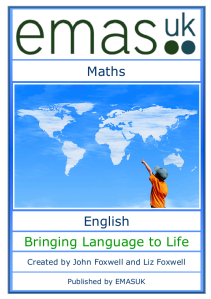Maths - English